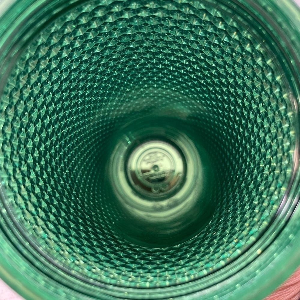 Starbucks Metallic Light Green Studded Bling Tumbler. 24 Oz. Super bling! NWT! - Picture 5 of 8